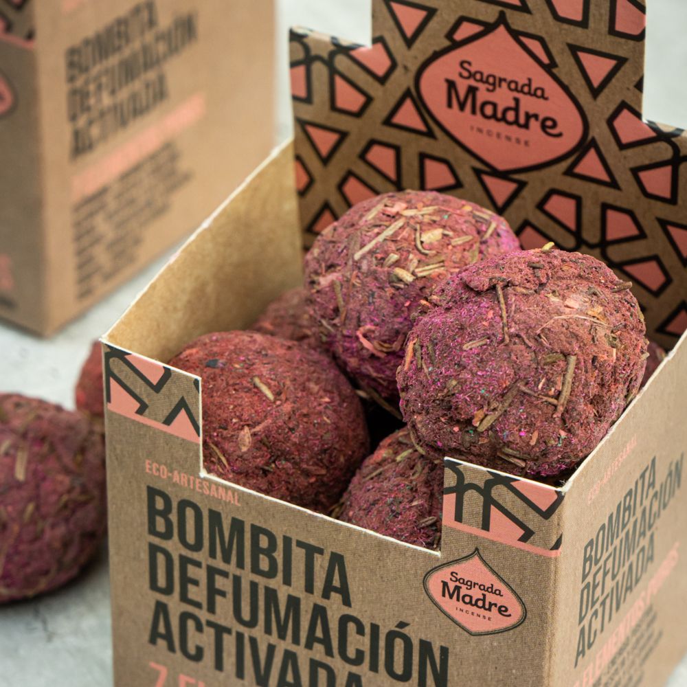 Bombita Defumación Activada 7 Elementos X8