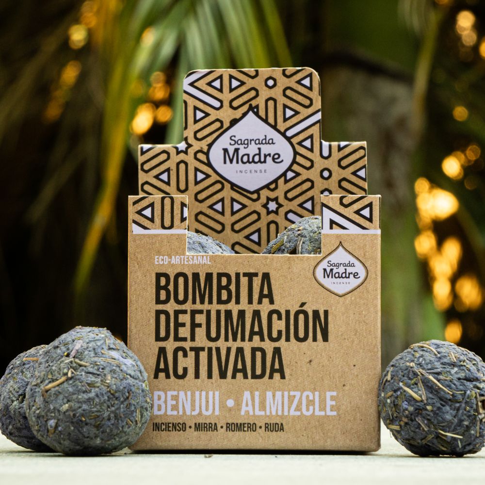 Bombita Defumación Activada Benjuí y Almizcle x8