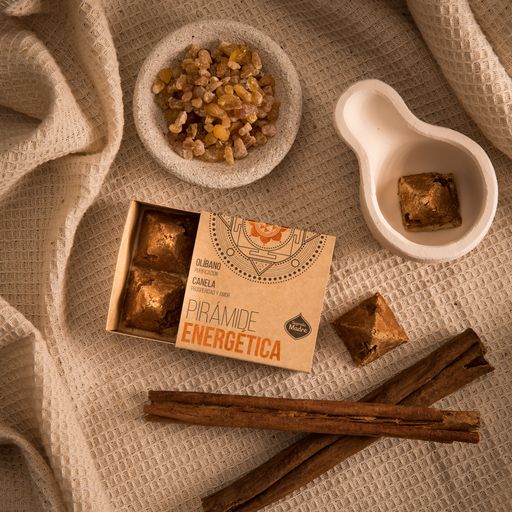 Pirámide Energética de Canela y Olíbano