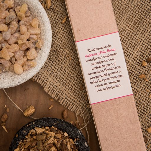 Incienso de Palo Santo con Incienso
