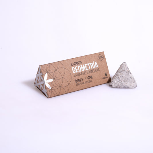 Incienso Triangular de Benjui y Yagra