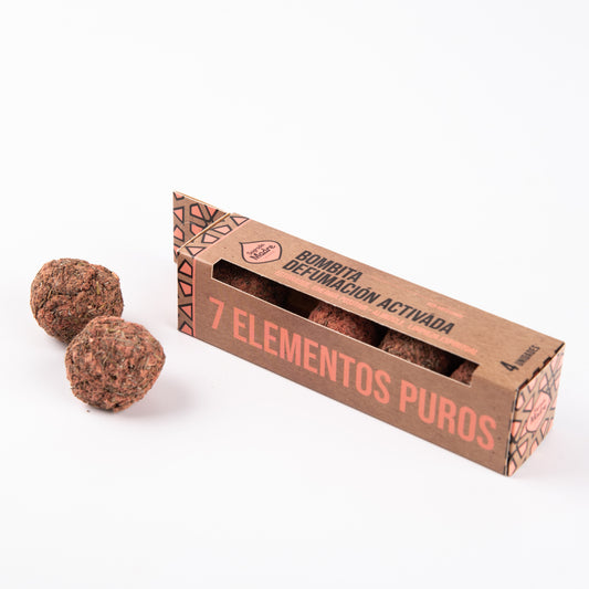 Bombita 7 Elementos Puros x 4
