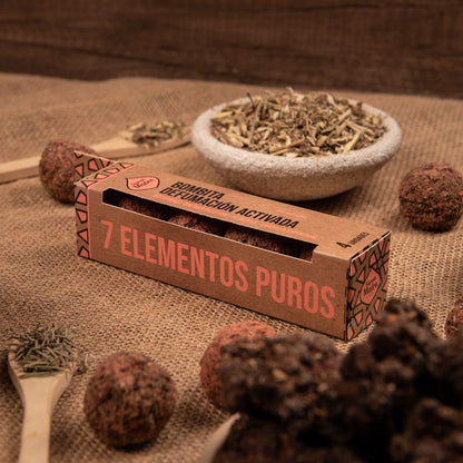 Bombita 7 Elementos Puros x 4