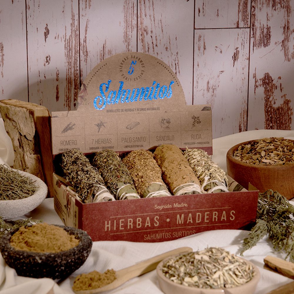 Sahumitos Surtido (Hierbas - Maderas)