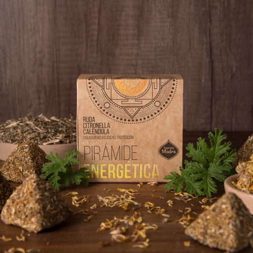 Pirámide Energética de Citronella, Calendula y Ruda